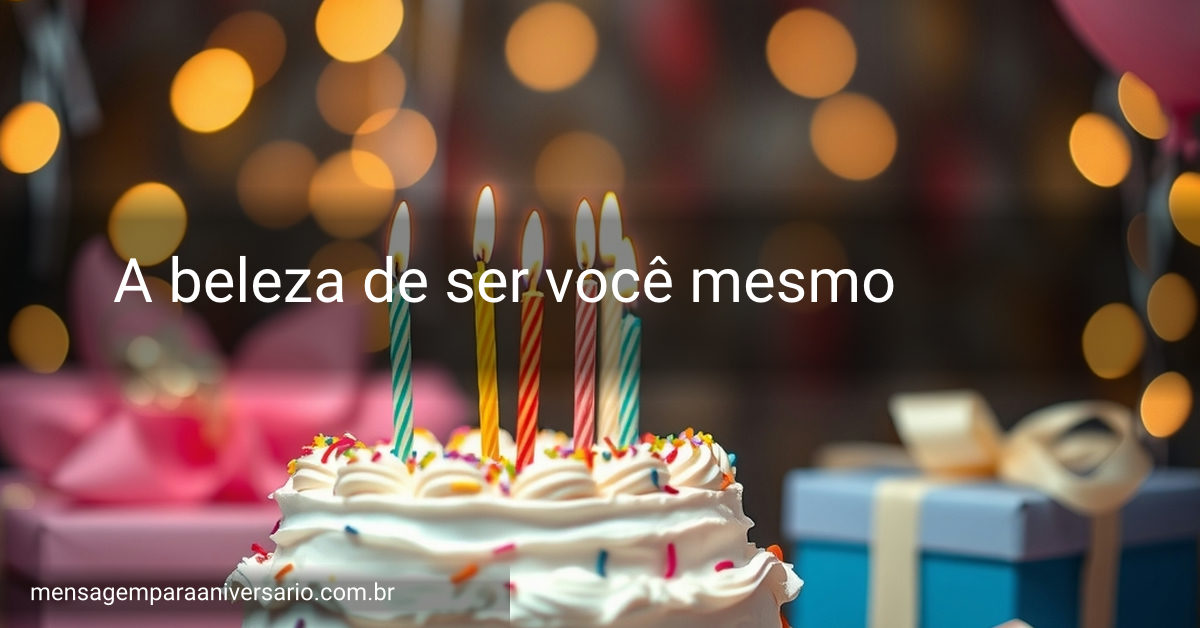 Cenário festivo de aniversário com bolo, velas, balões, confete e presentes
