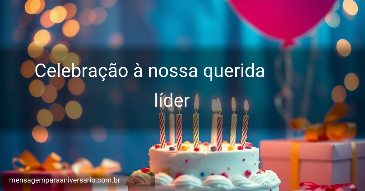 Cena festiva de aniversário com bolo, velas, balões, confetes e presentes.