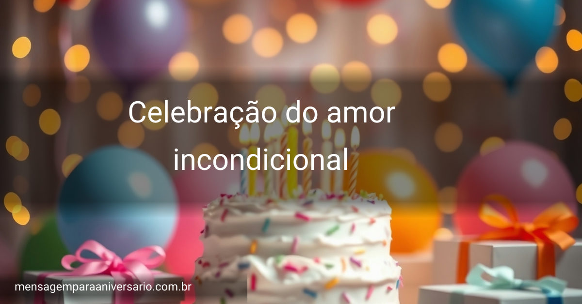 Uma cena festiva de aniversário com bolo, velas, balões coloridos e confetes.