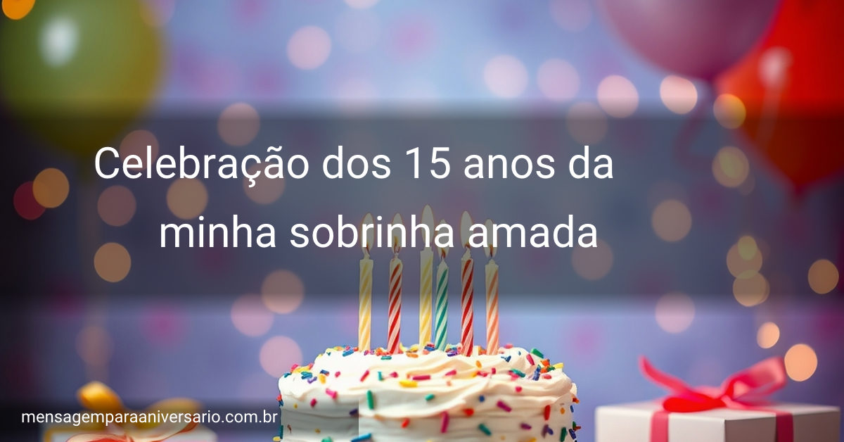 Uma cena festiva de aniversário com bolo decorado, velas acesas, balões coloridos, confete brilhante e luzes desfocadas ao fundo.