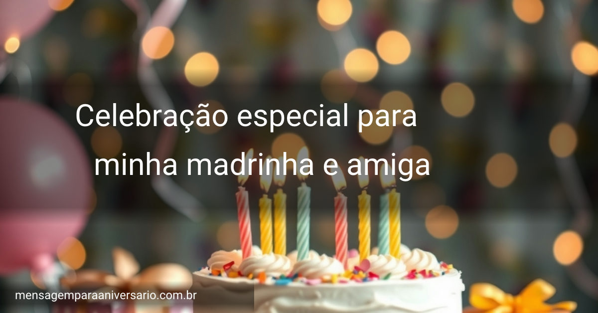 Cena festiva de aniversário com bolo, velas, balões e presentes