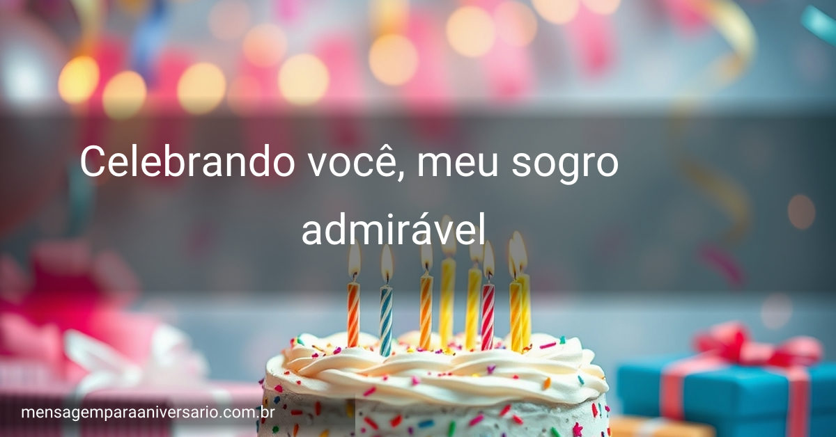 Celebração de aniversário vibrante com um bolo, confete colorido e decorações festivas