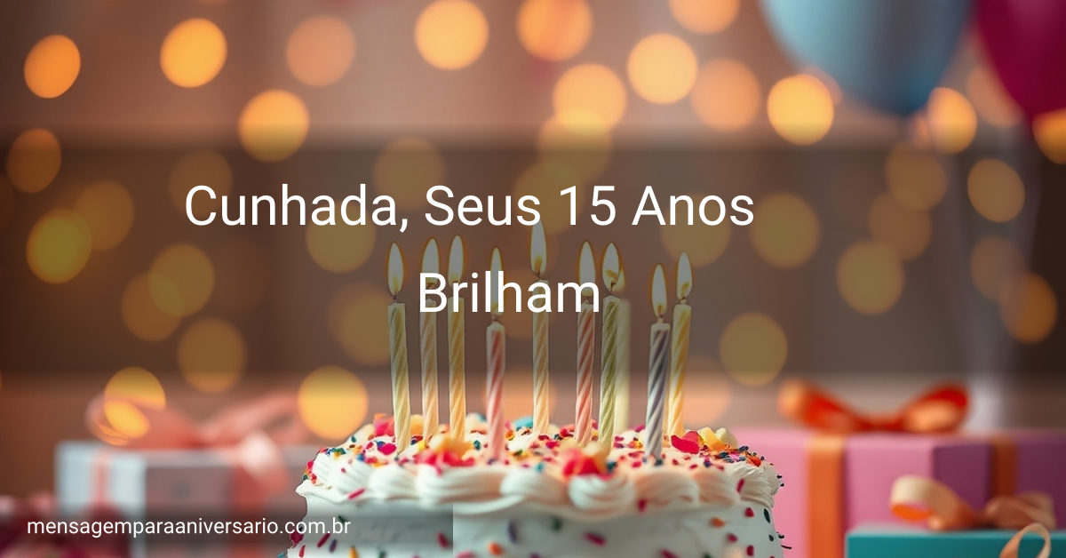 Mesa de aniversário decorada com bolo, velas, balões coloridos, confetes e presentes, criando um ambiente festivo.
