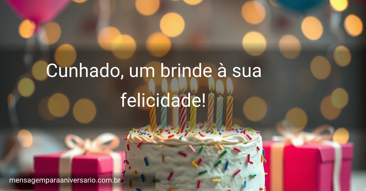 Uma cena festiva de aniversário com bolo colorido, velas, balões, confetes e luzes bokeh.