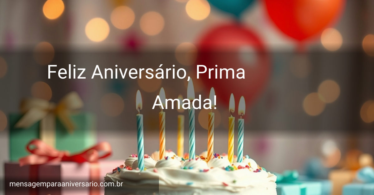 Uma cena festiva de aniversário com bolo, velas, balões, confetes e presentes.
