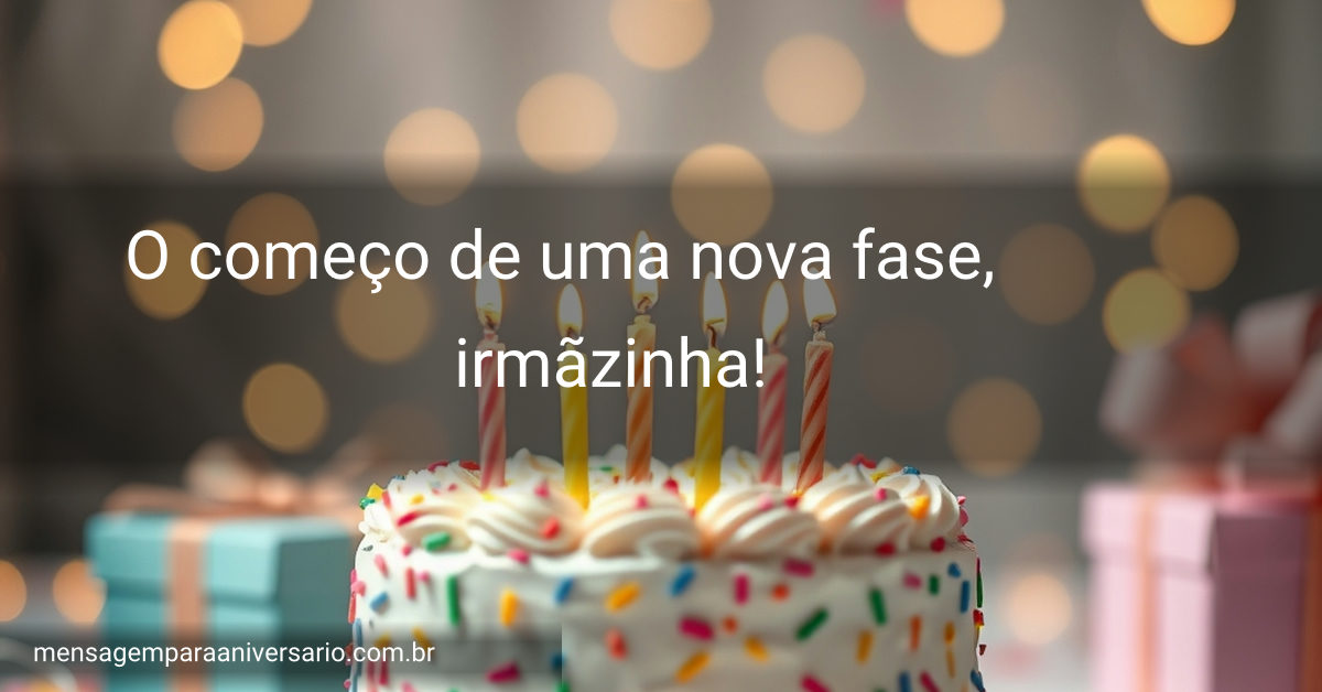 Cena festiva de aniversário com bolo colorido, velas acesas, balões, confete e luzes bokeh.