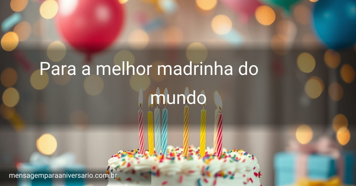 Cena de festa de aniversário com um bolo decorado, velas acesas, balões coloridos, confete caindo e luzes bokeh ao fundo.
