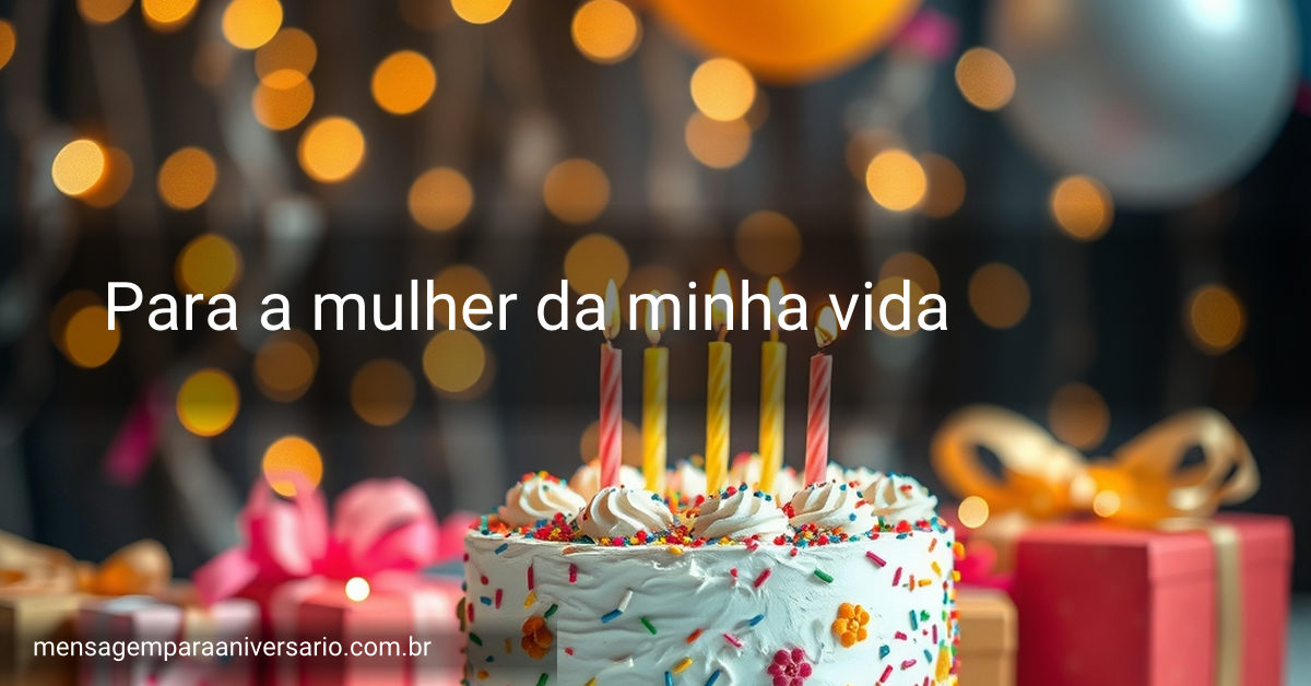 Cena festiva de aniversário com um bolo decorado, balões coloridos, confetes brilhantes e luzes piscando ao fundo.