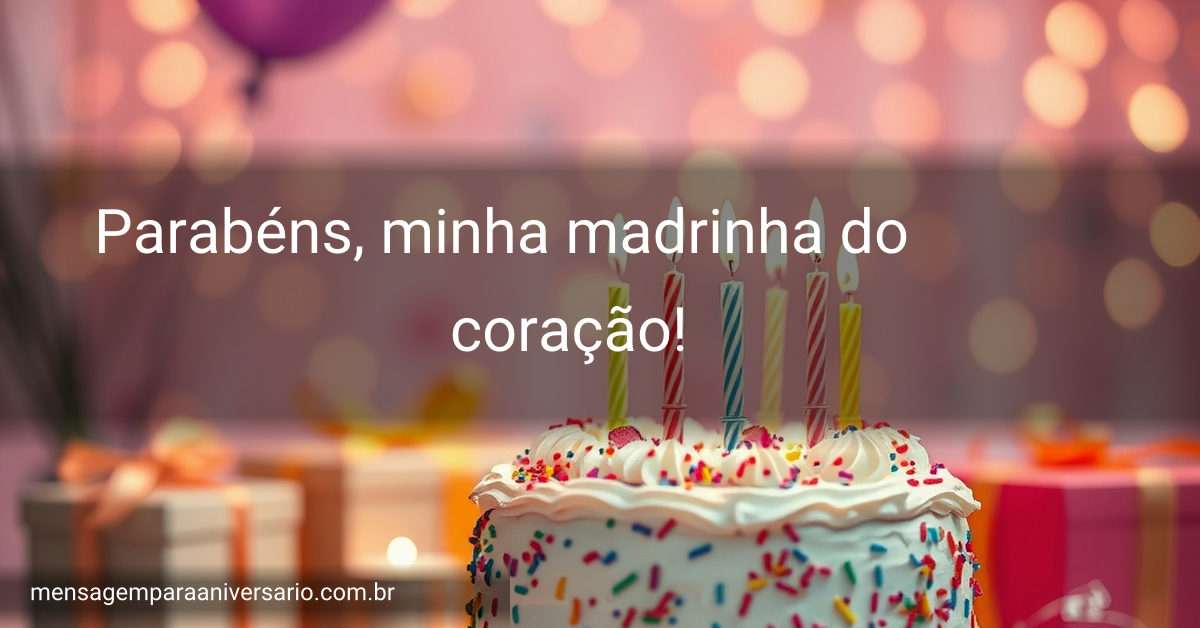 Uma cena vibrante de celebração de aniversário com um bolo bem decorado, velas acesas, balões coloridos, uma variedade de presentes e luzes bokeh encantadoras a