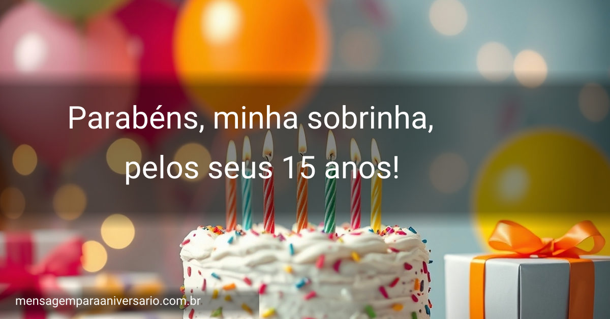 Uma cena festiva de aniversário com um bolo decorado, velas, balões vibrantes, confete e luzes desfocadas que criam um ambiente alegre.