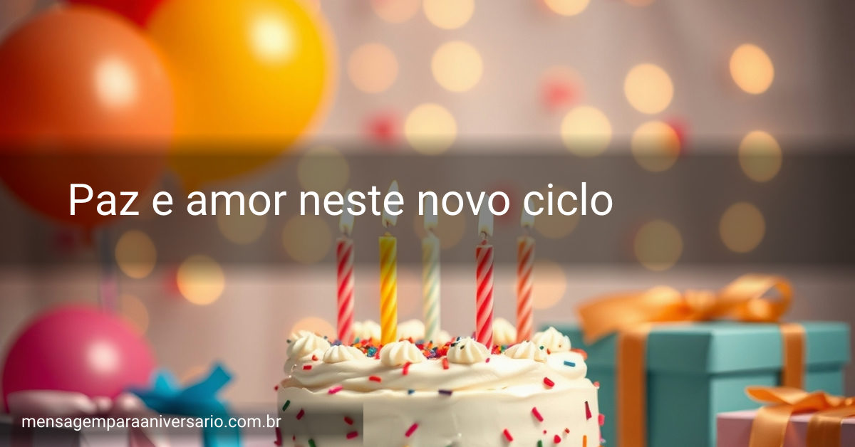 Uma cena festiva de aniversário com bolo, velas, balões, confete e luzes bokeh.