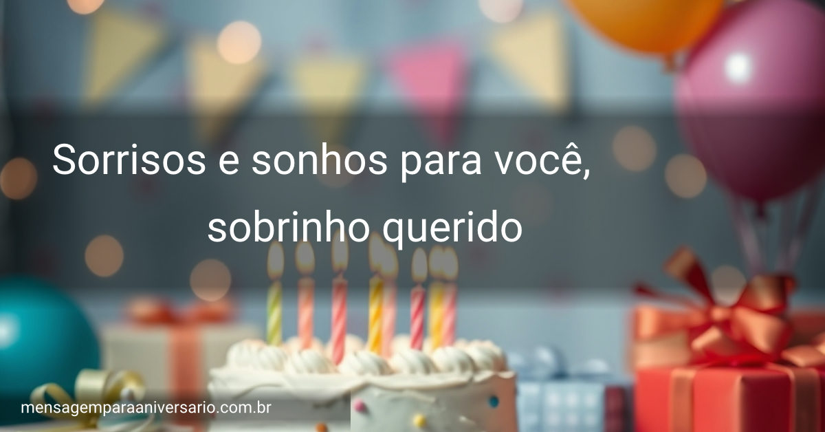 Cena festiva de aniversário com bolo, velas, balões coloridos, confetes, presentes e luzes desfocadas.