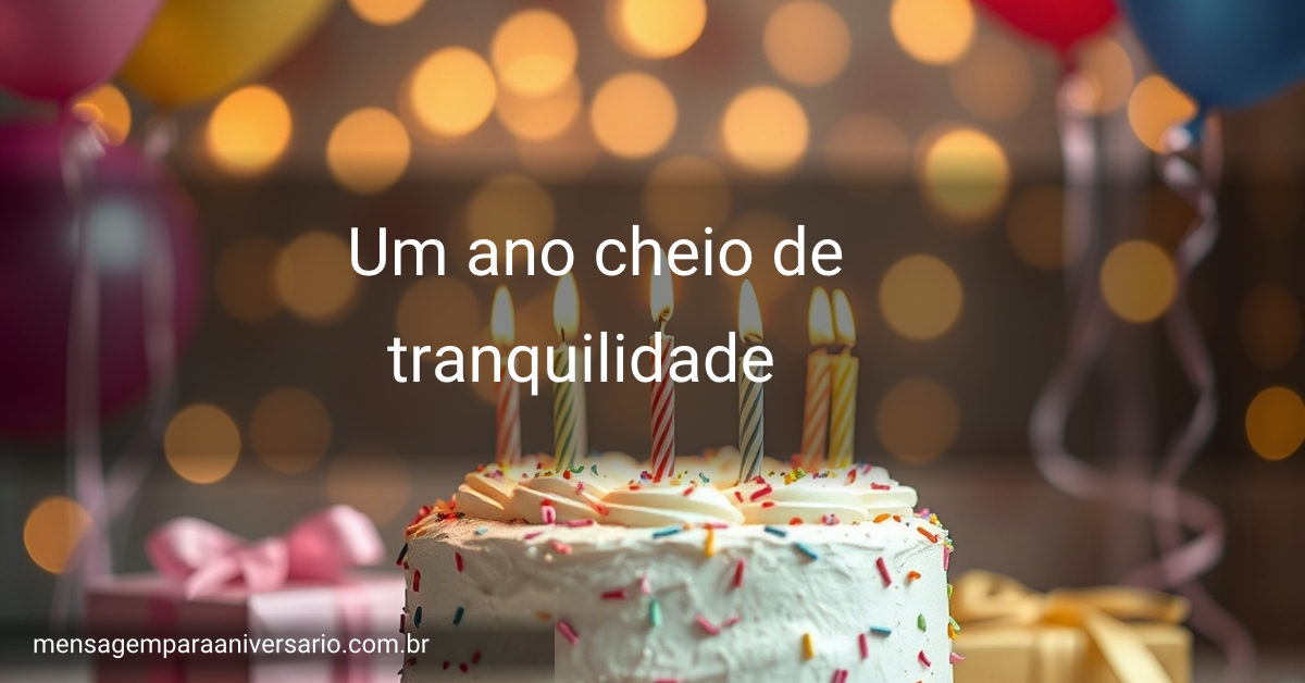 Uma cena festiva de aniversário com bolo, balões coloridos e confete.