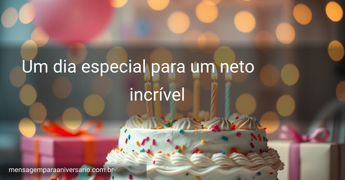 Cena festiva de aniversário com bolo colorido, velas acesas, balões, confete e luzes bokeh