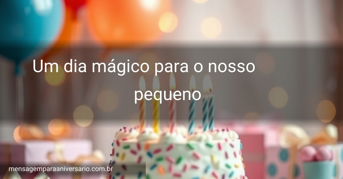 Cena festiva de aniversário com bolo colorido, velas acesas, balões e confetes.