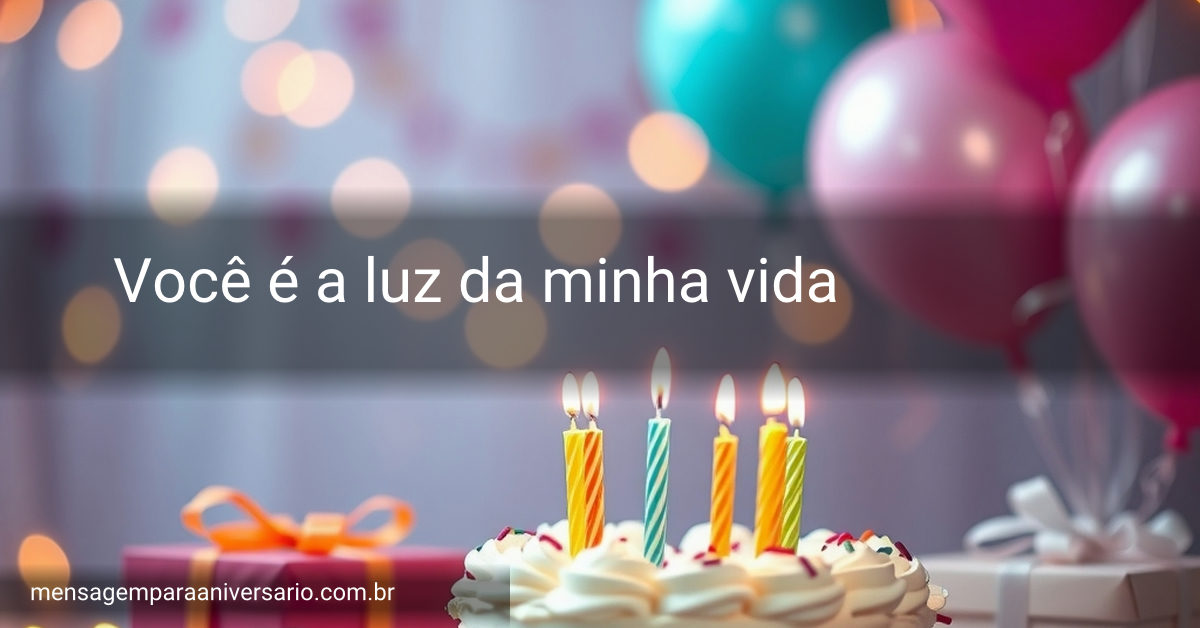 Uma cena festiva de aniversário com balões coloridos, um bolo decorado com velas e confetes ao redor.